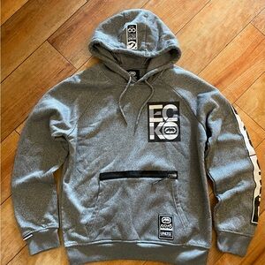 Ecko Unlimited Charcoal Gray Hoodie for Men